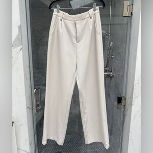 DISSH Cream Textured Trousers